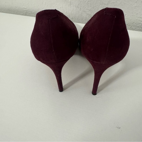 Marc Fisher Women’s Size 11M Burgundy Suede Pointed-Toe Pumps EUC Business - Picture 6 of 9